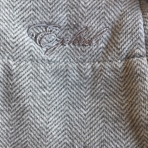 Ezekiel gray herringbone double-breasted hoodie jacket, size M - Picture 11 of 13